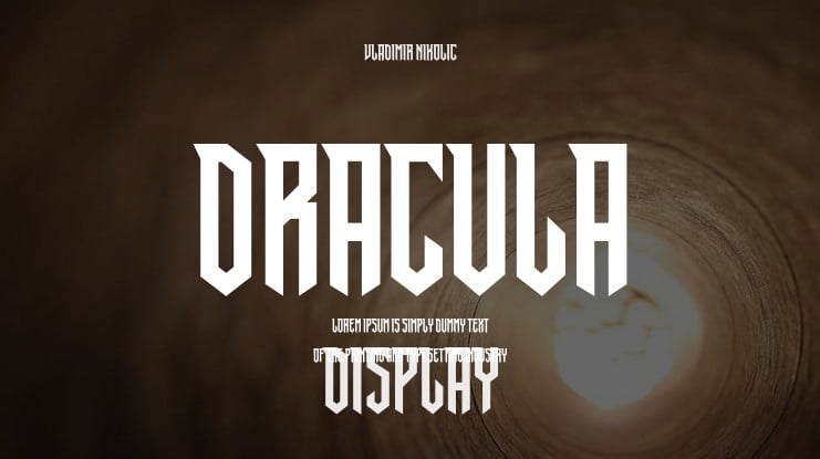 Dracula Font Family