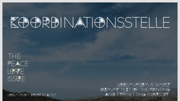 Koordinationsstelle Font