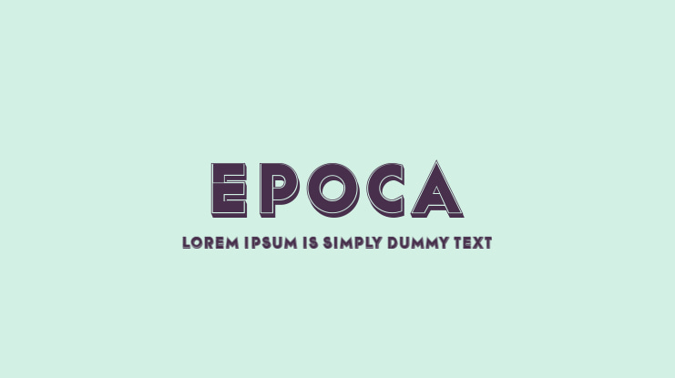 Epoca Font