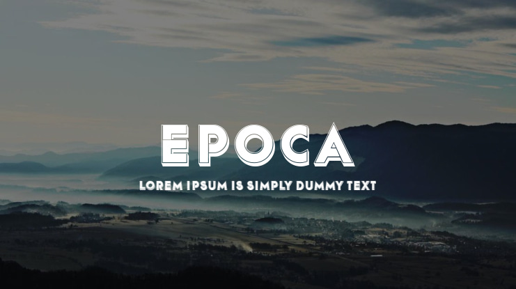 Epoca Font