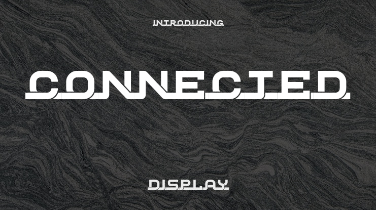 Connected Font Family