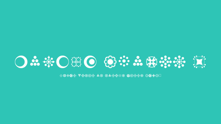 Circle Things 2 Font