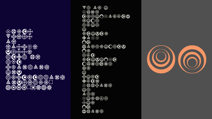 Circle Things 2 Font