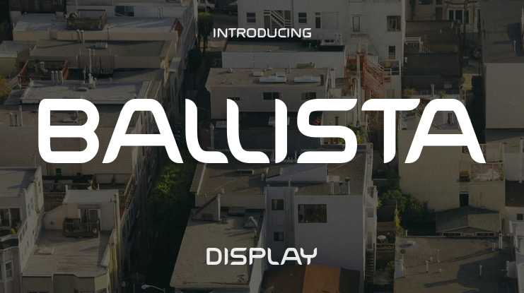 Ballista Font Family