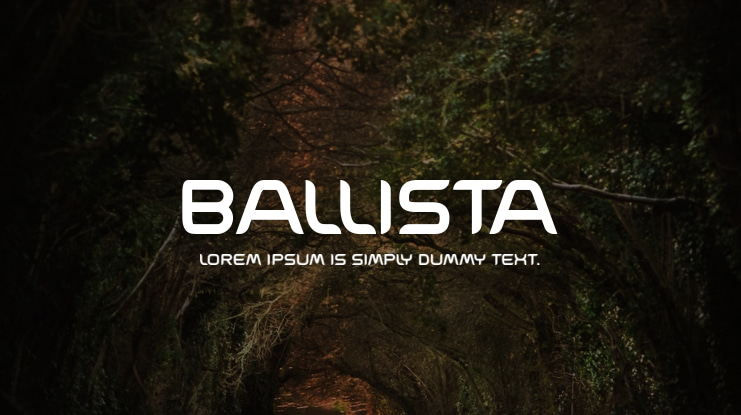 Ballista Font Family