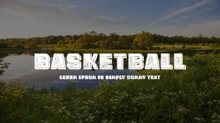 Basketball Font