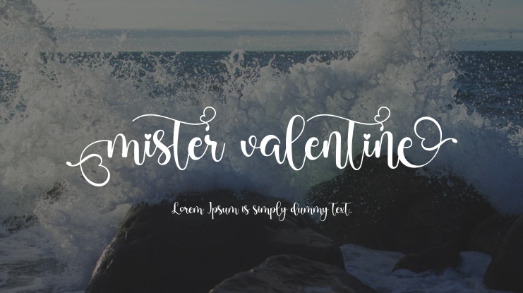 Mister Valentine Font