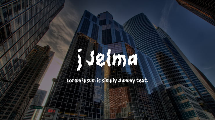 j Jelma Font