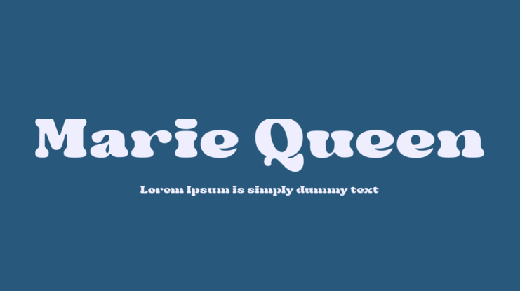 Marie Queen Font