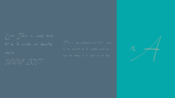 Leboumar Personal Use Font