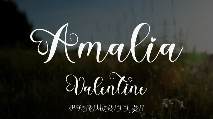 Amalia Valentine Font