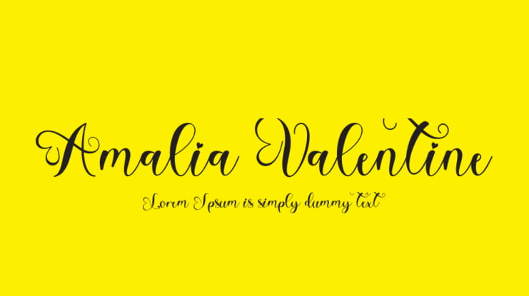Amalia Valentine Font