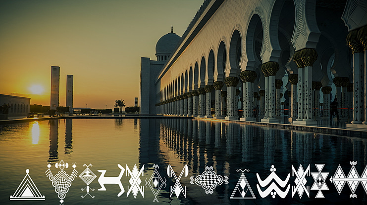 Amazigh Motifs Font