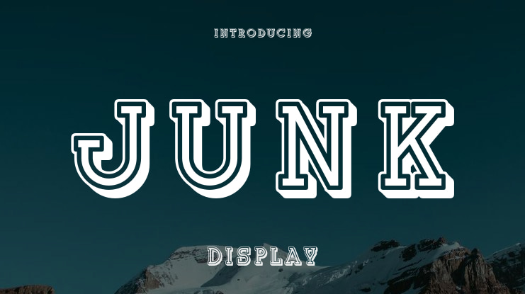 Junk Font