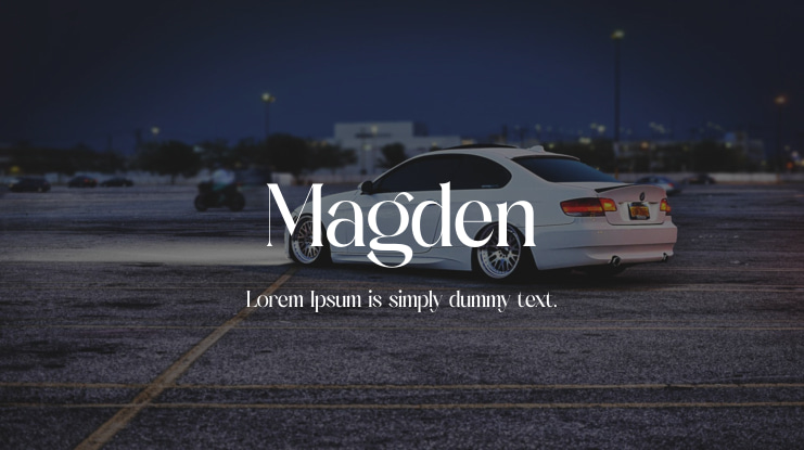 Magden Font