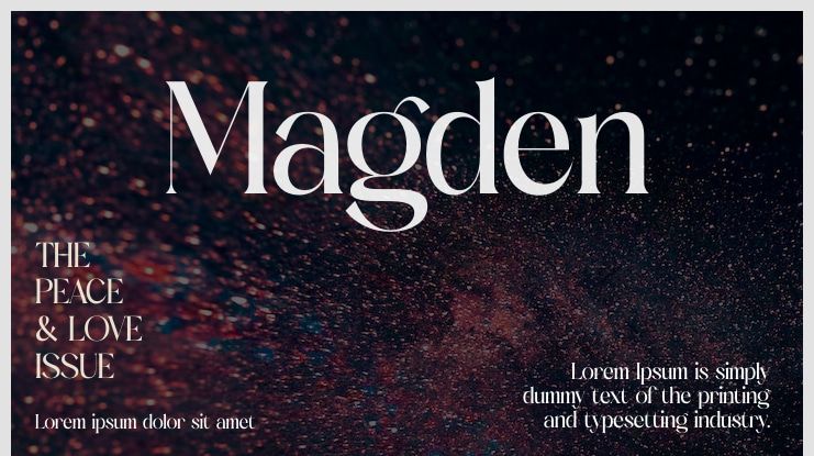 Magden Font