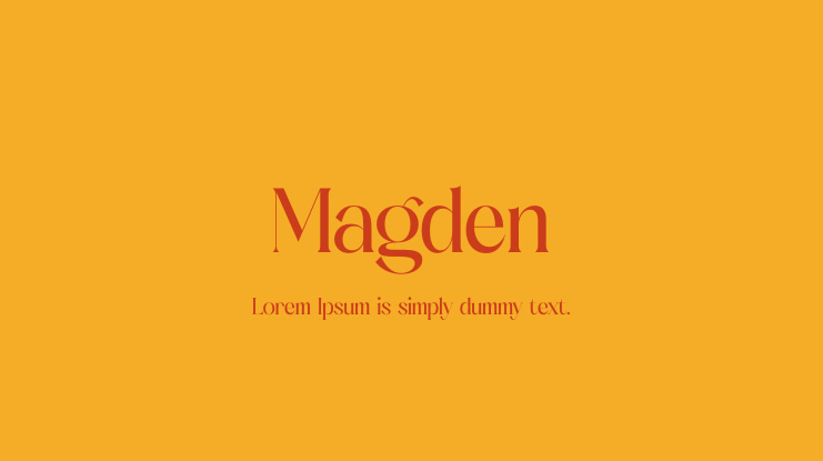 Magden Font