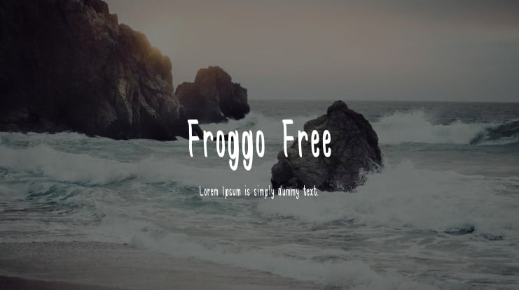 Froggo Free Font