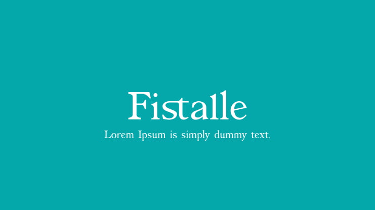 Fistalle Font