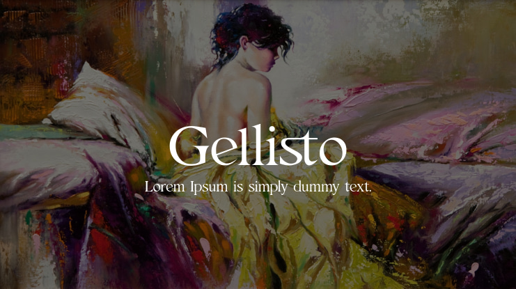 Gellisto Font