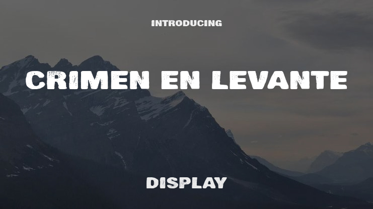 Crimen en Levante Font