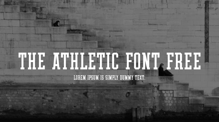 THE ATHLETIC FONT FREE