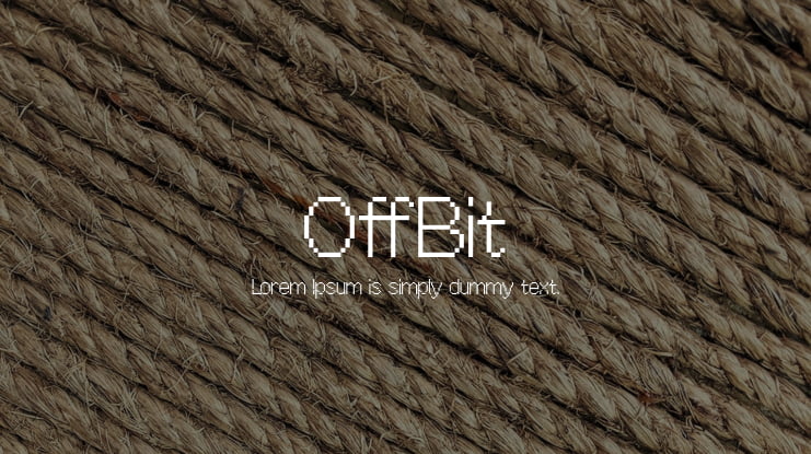 OffBit Font Family