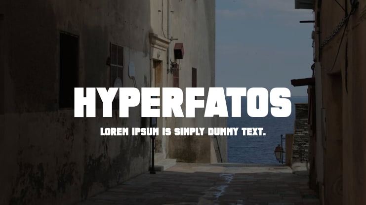 HyperFatos Font Family