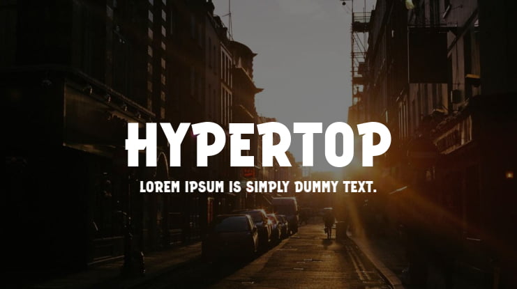 HyperTop Font Family