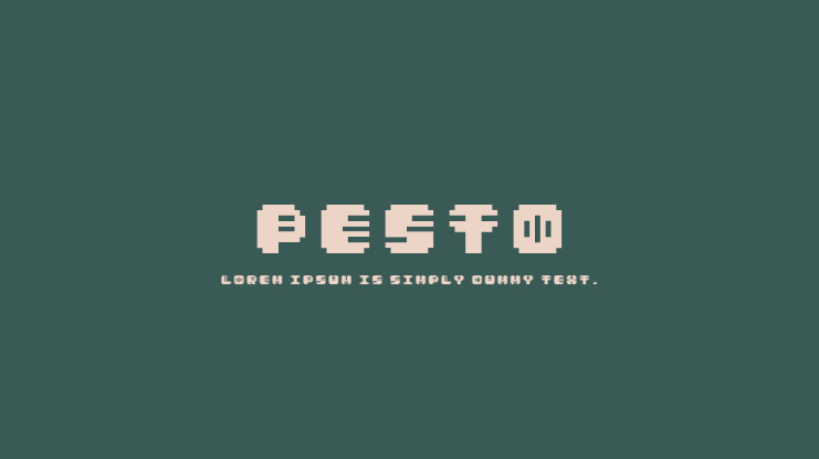 Pesto Font