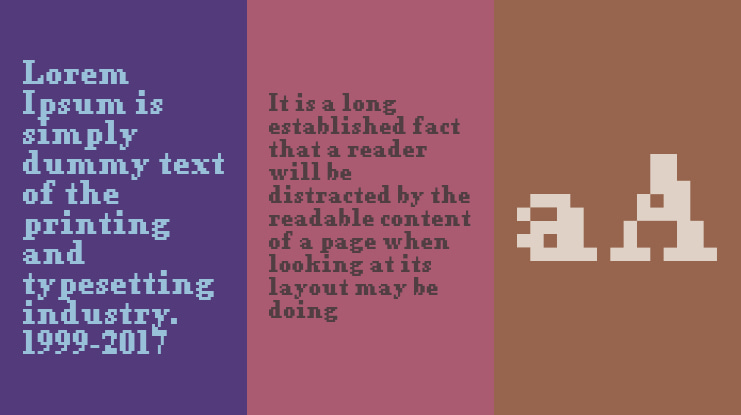 Pixel Times Font Family