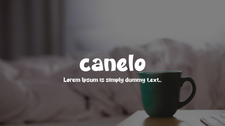 canelo Font