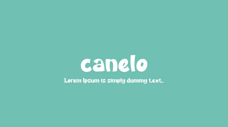 canelo Font