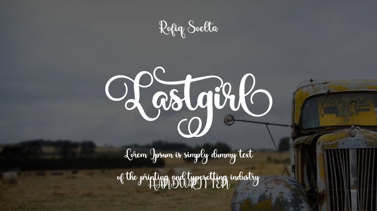 Lastgirl Font