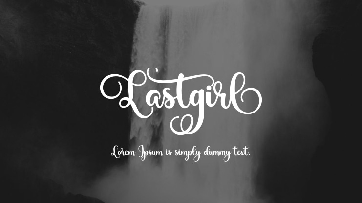 Lastgirl Font