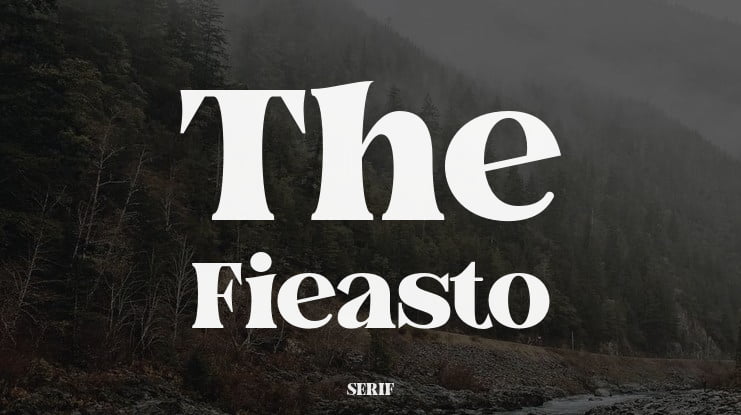 The Fieasto Font