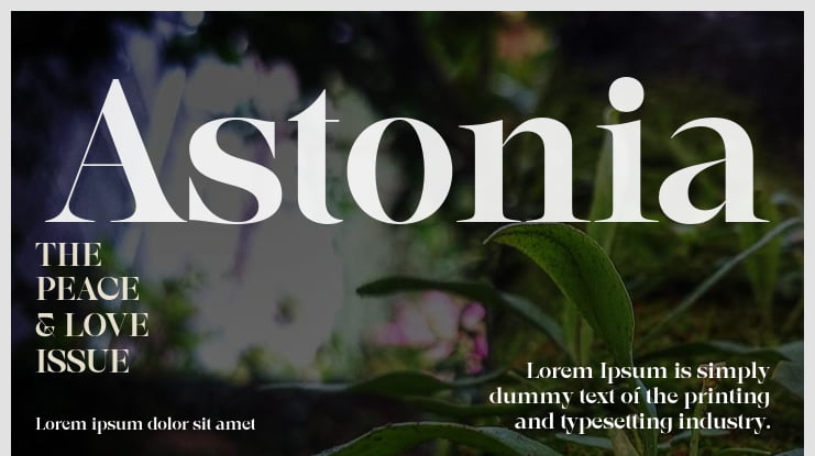 Astonia Font