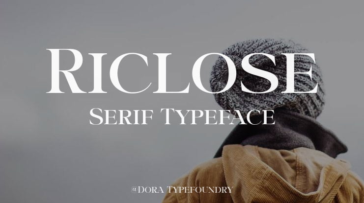 Riclose Serif Font