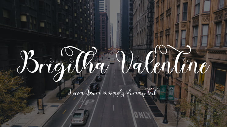 Brigitha Valentine Font