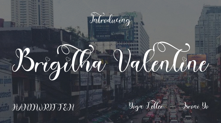 Brigitha Valentine Font