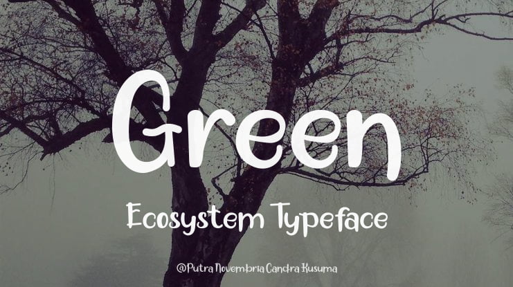 Green Ecosystem Font Family
