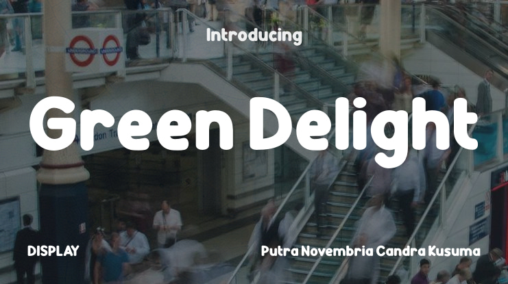 Green Delight Font Family