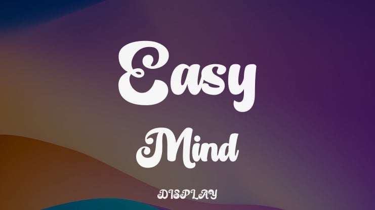 Easy Mind Font