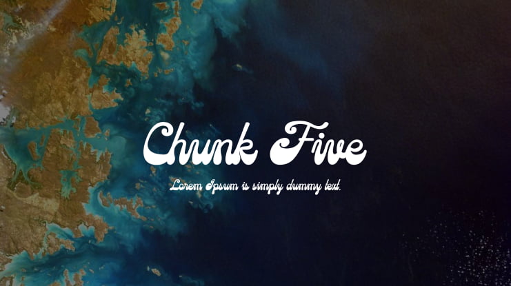 Chunk Five Font
