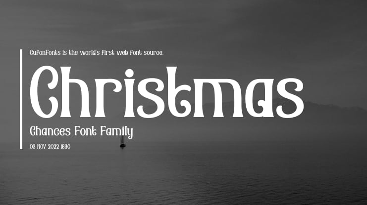Christmas Chances Font Family