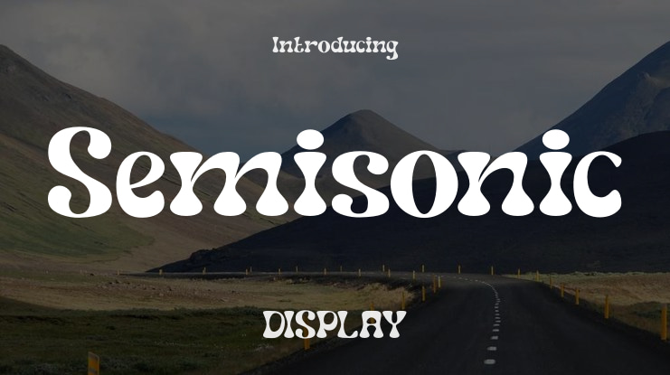 Semisonic Font