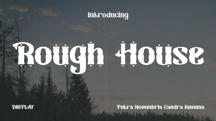 Rough House Font Family
