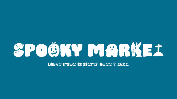Spooky Market Font