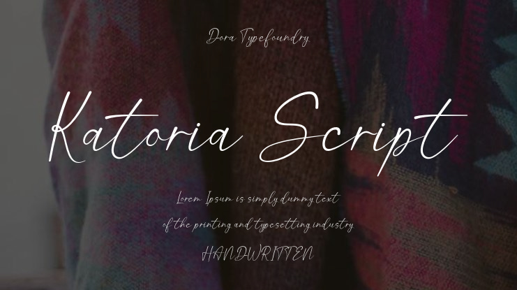 Katoria Script Font