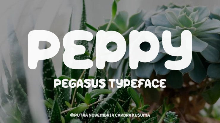 Peppy Pegasus Font Family